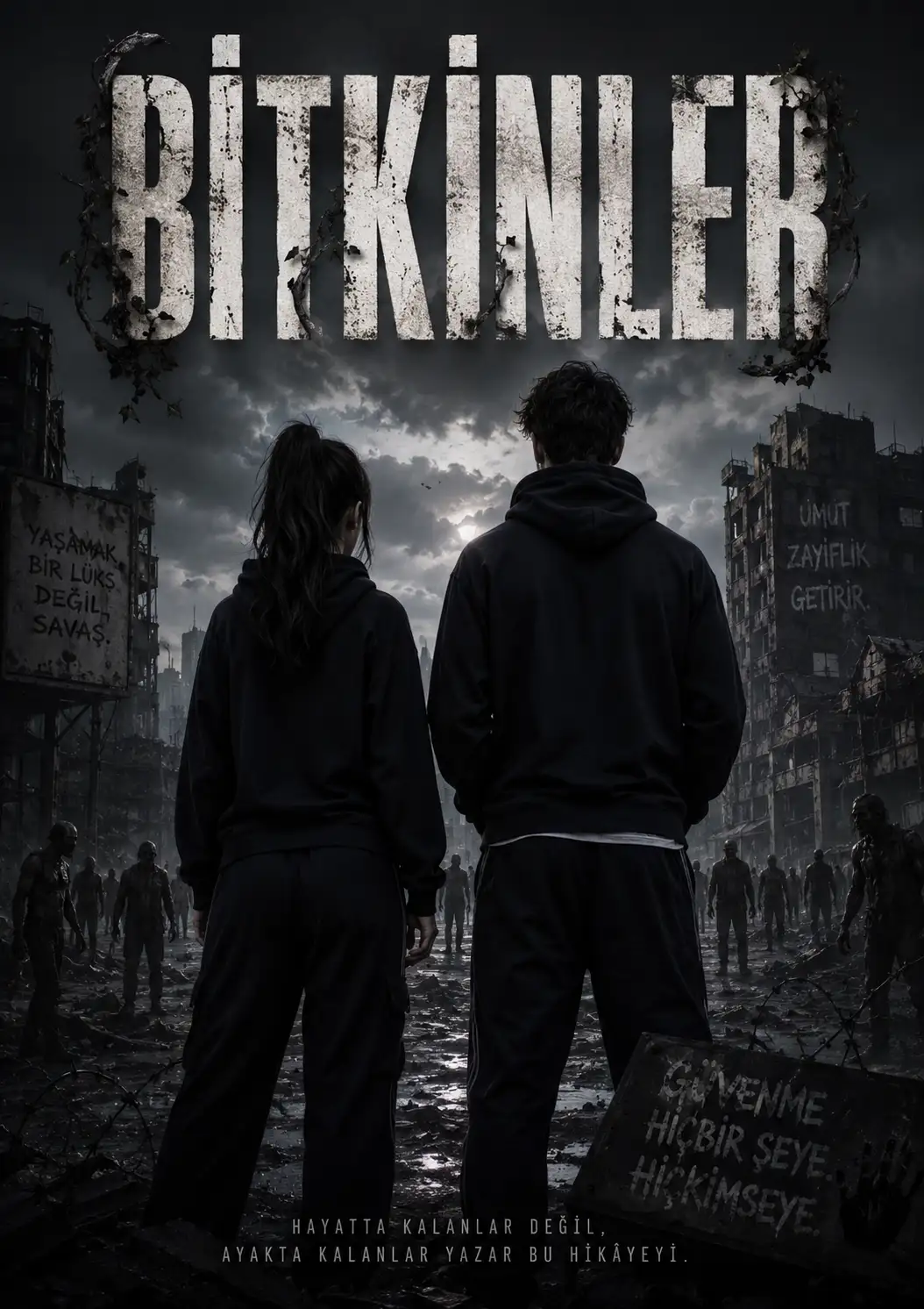 BİTKİNLER kitap kapağı