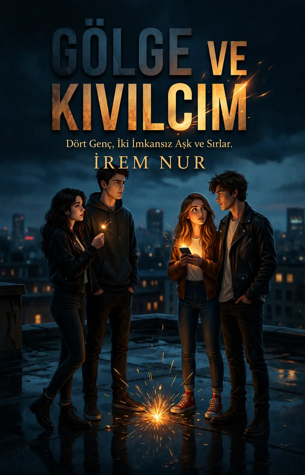 Gölge ve kıvılcım kitap kapağı