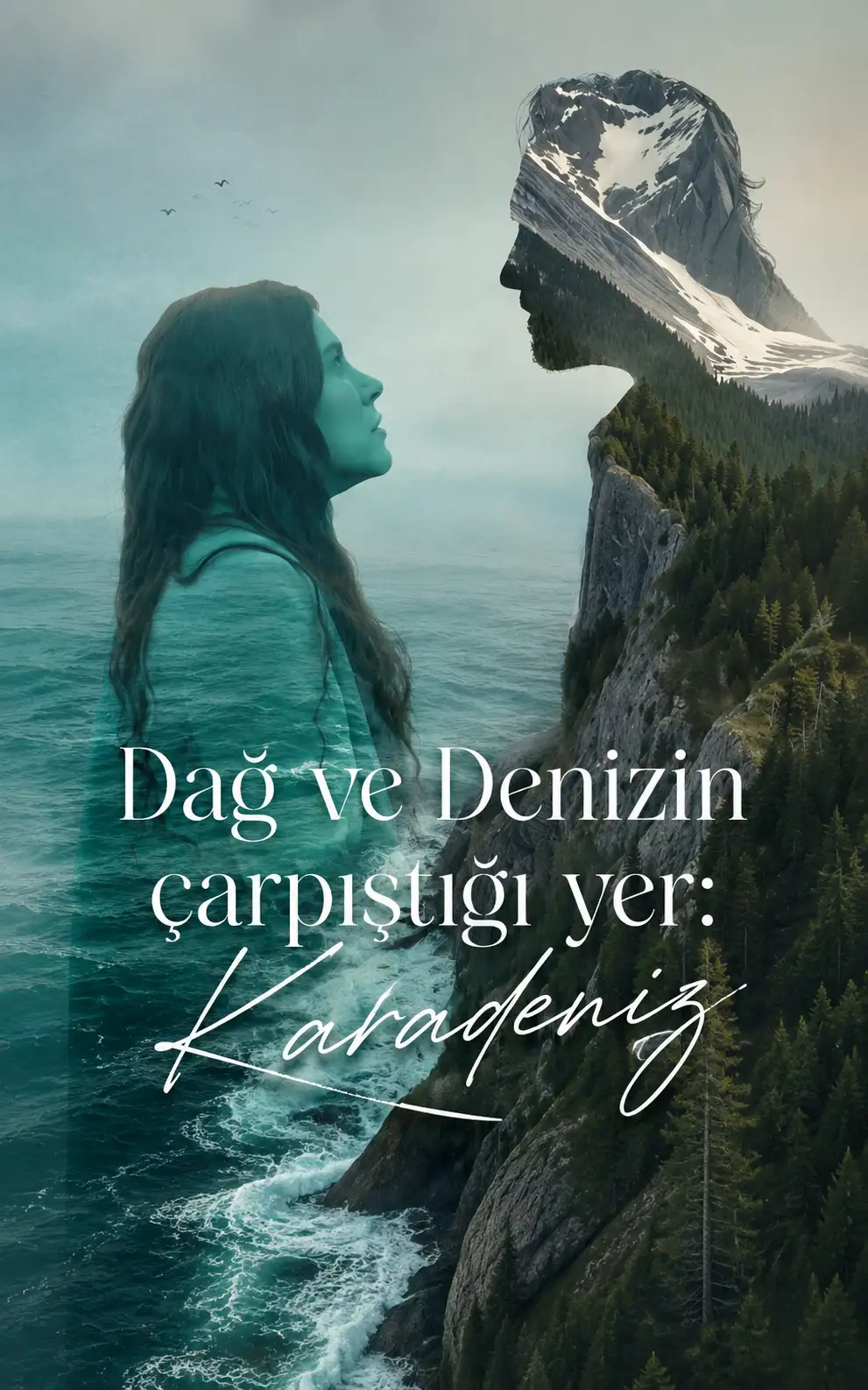 Dağ ve Denizin çarpıştığı yer:Karadeniz kitap kapağı