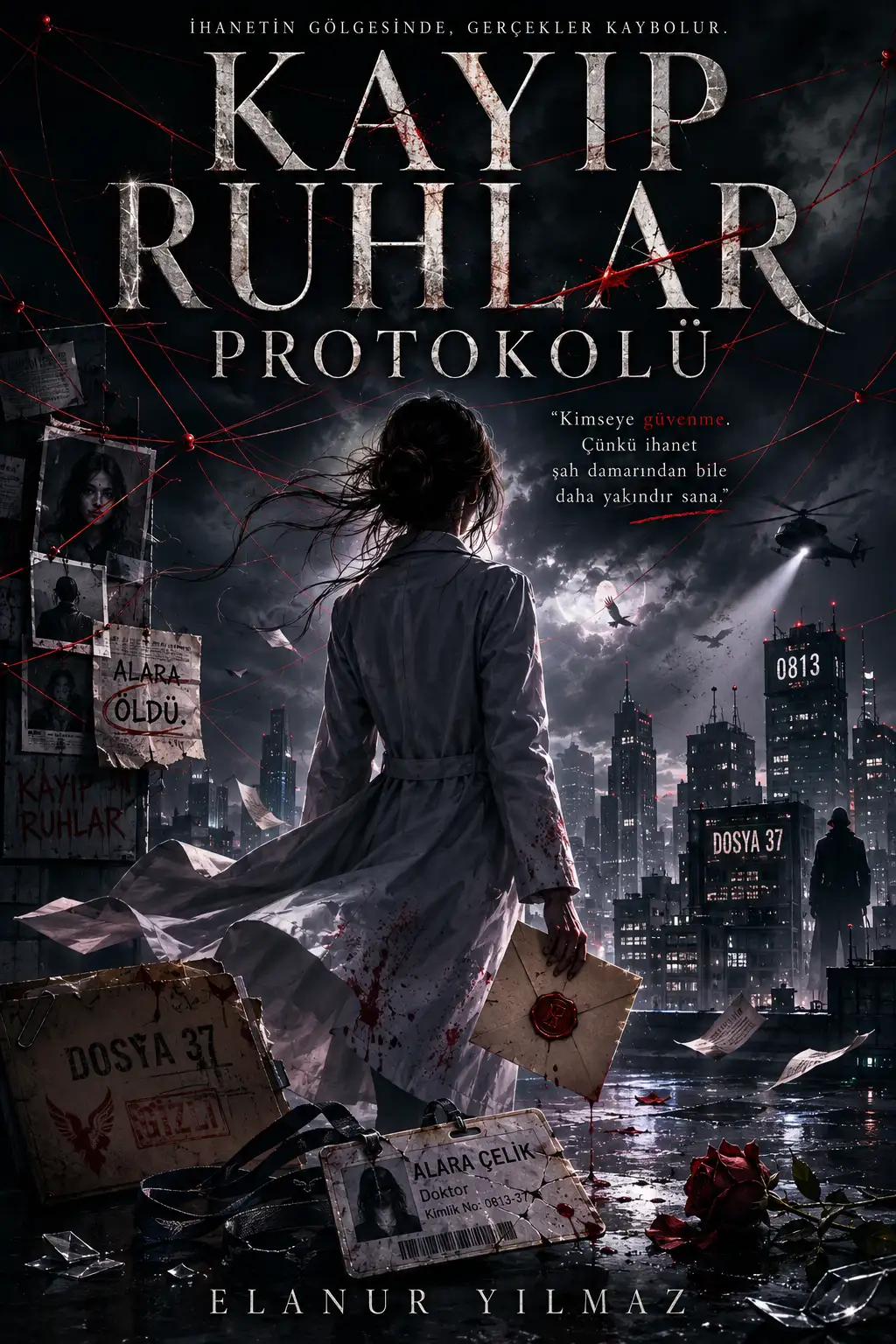 Kayıp ruhlar protokolü kitap kapağı