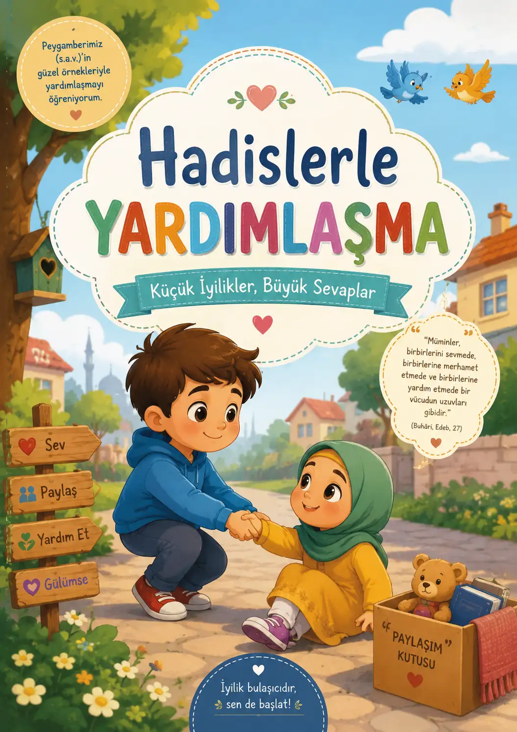 Hadislerle yardımlaşma kitap kapağı