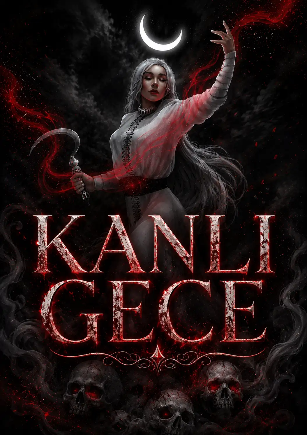 KANLI GECE kitap kapağı