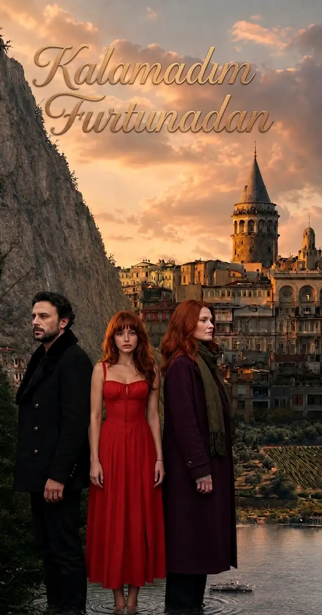 Kaçamadım furtunamdan kitap kapağı