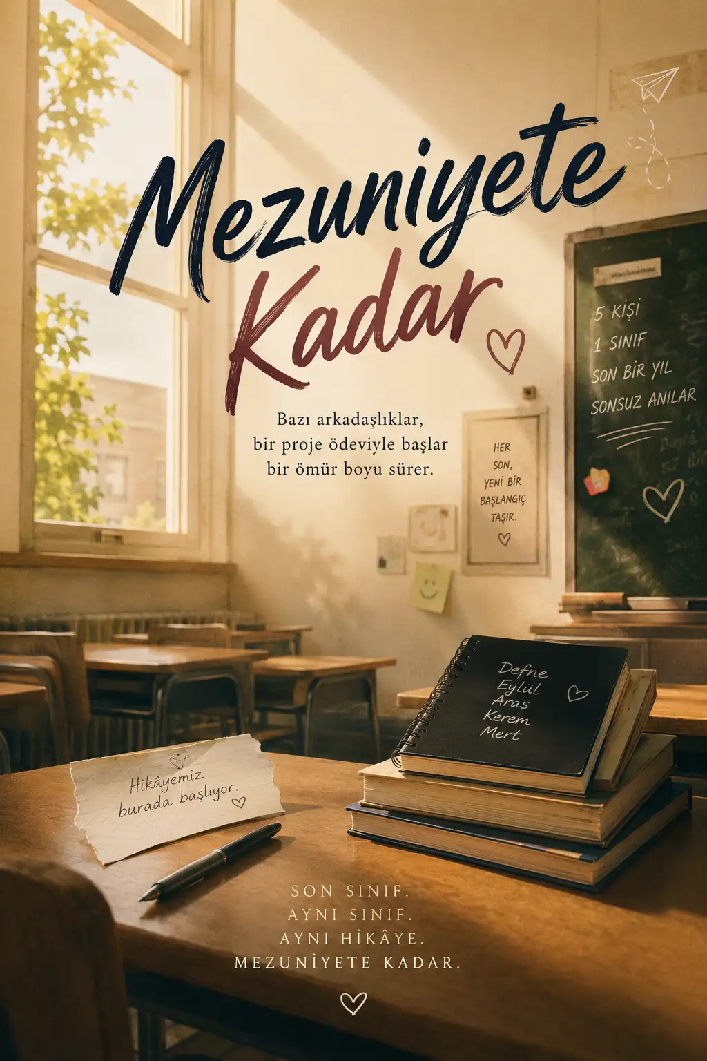 MEZUNİYETE KADAR🎓 kitap kapağı