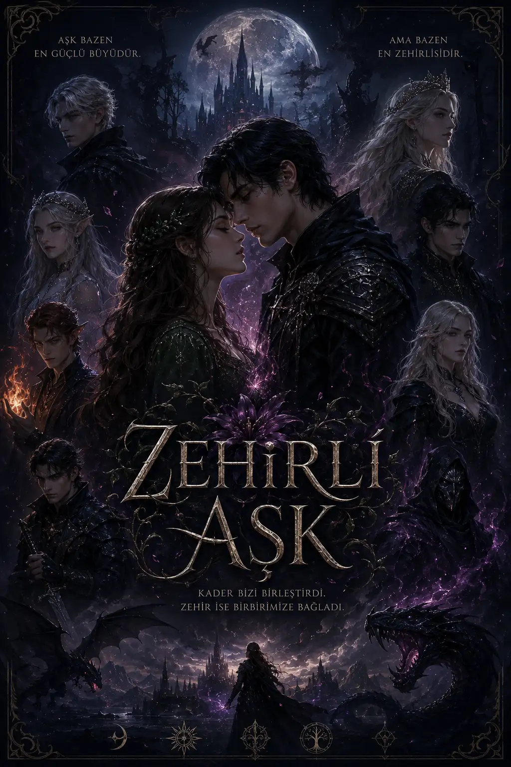 Zehirli Aşk kitap kapağı