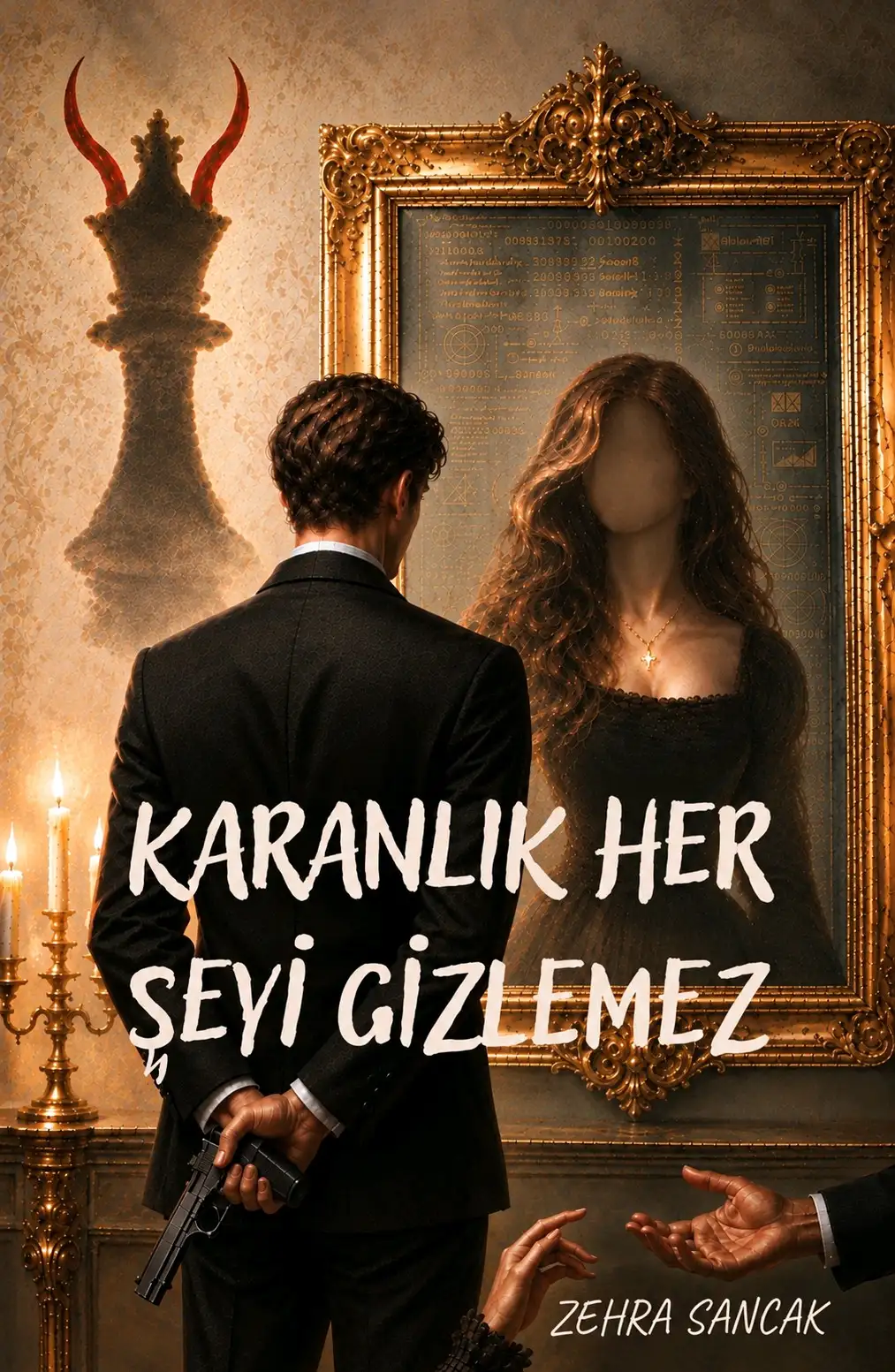 Karanlık Her Şeyi Gizlemez / Mafya kitap kapağı