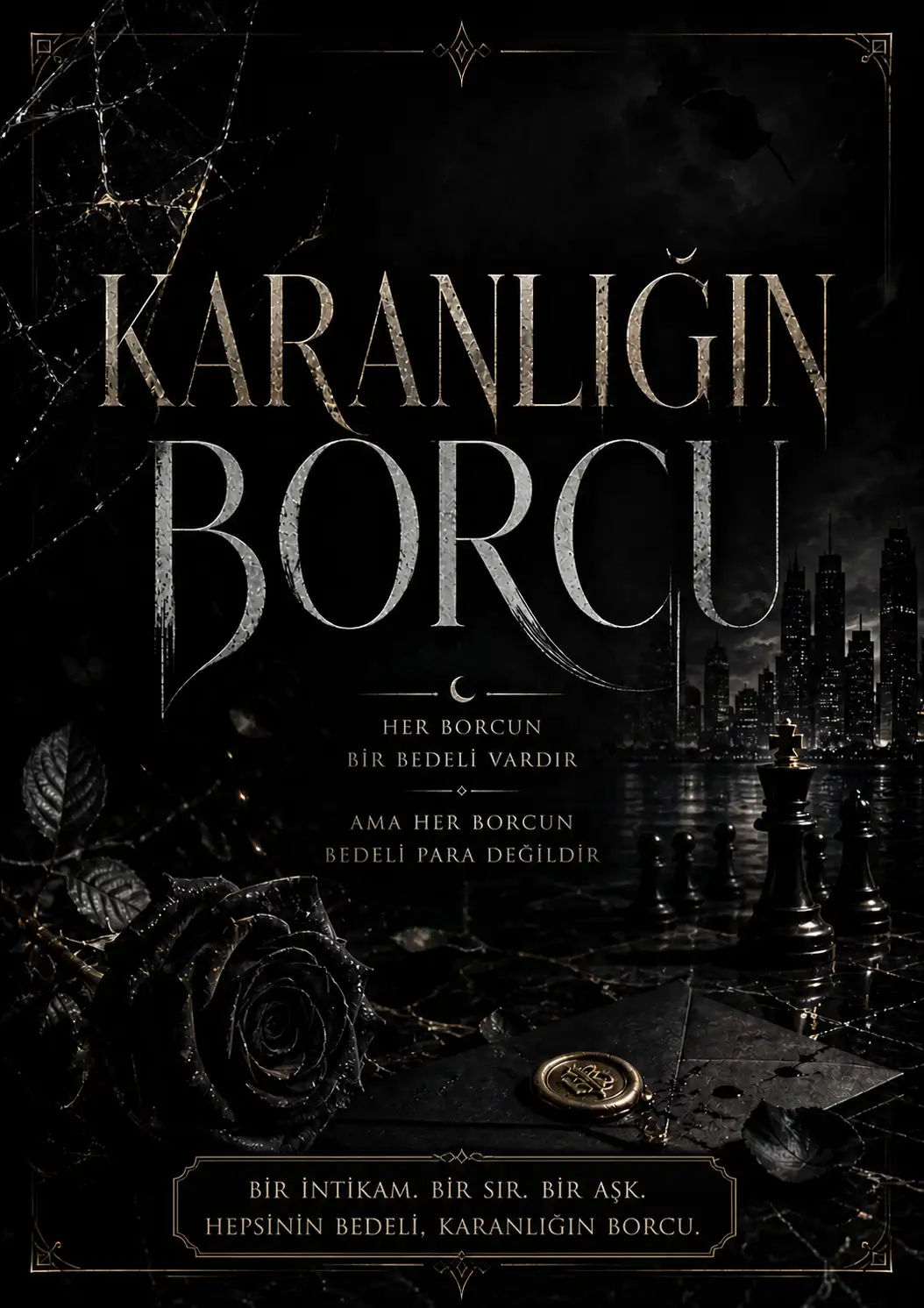Karanlığın borcu kitap kapağı