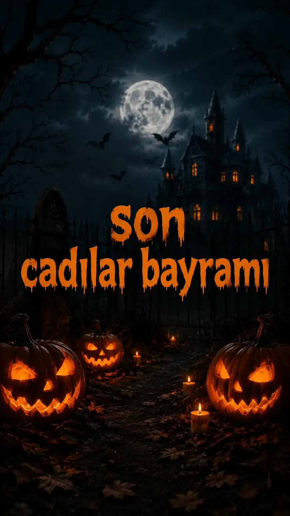 Son Cadılar Bayramı🎃 kitap kapağı