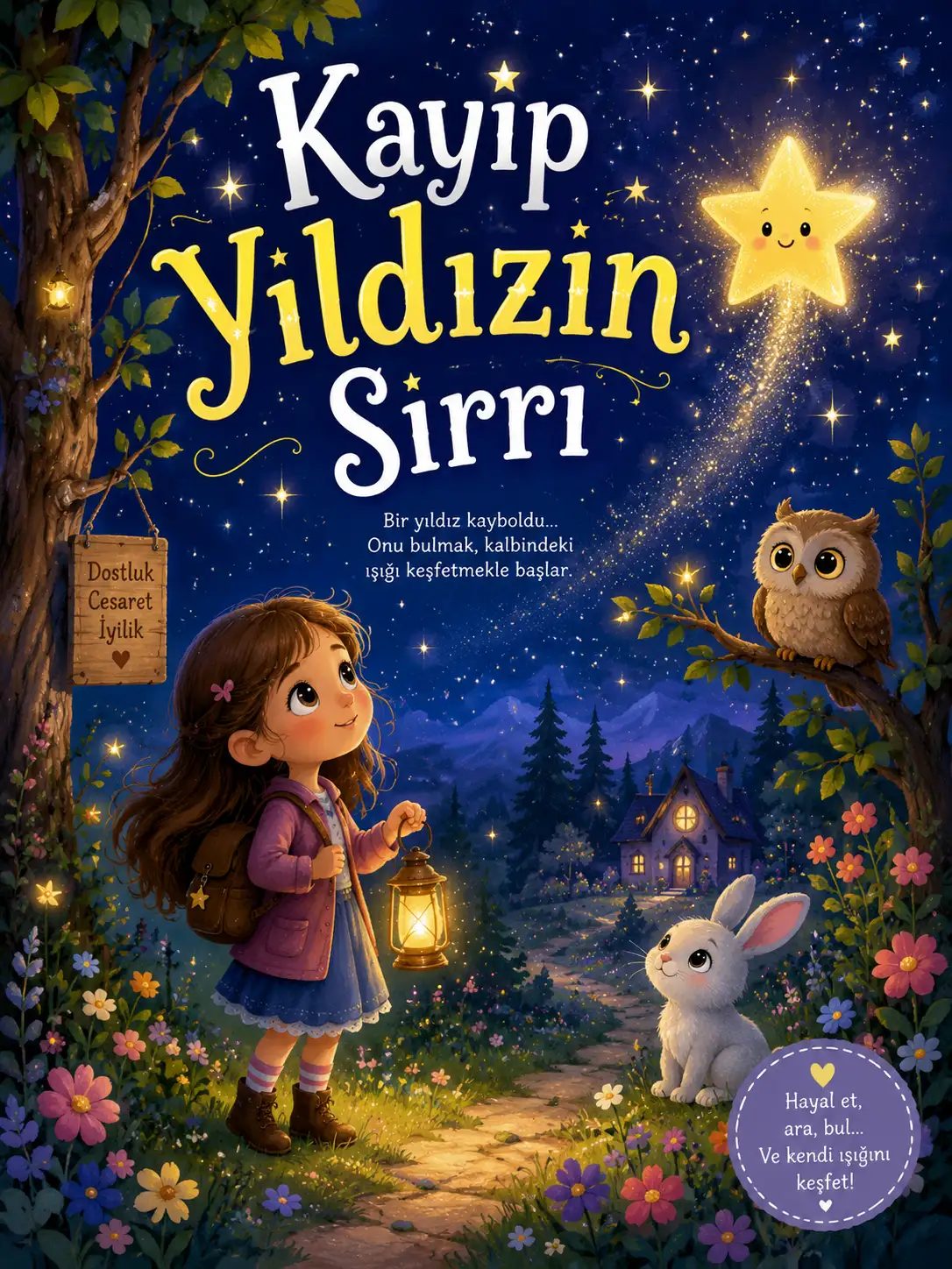 Kayıp yıldızın sırrı kitap kapağı