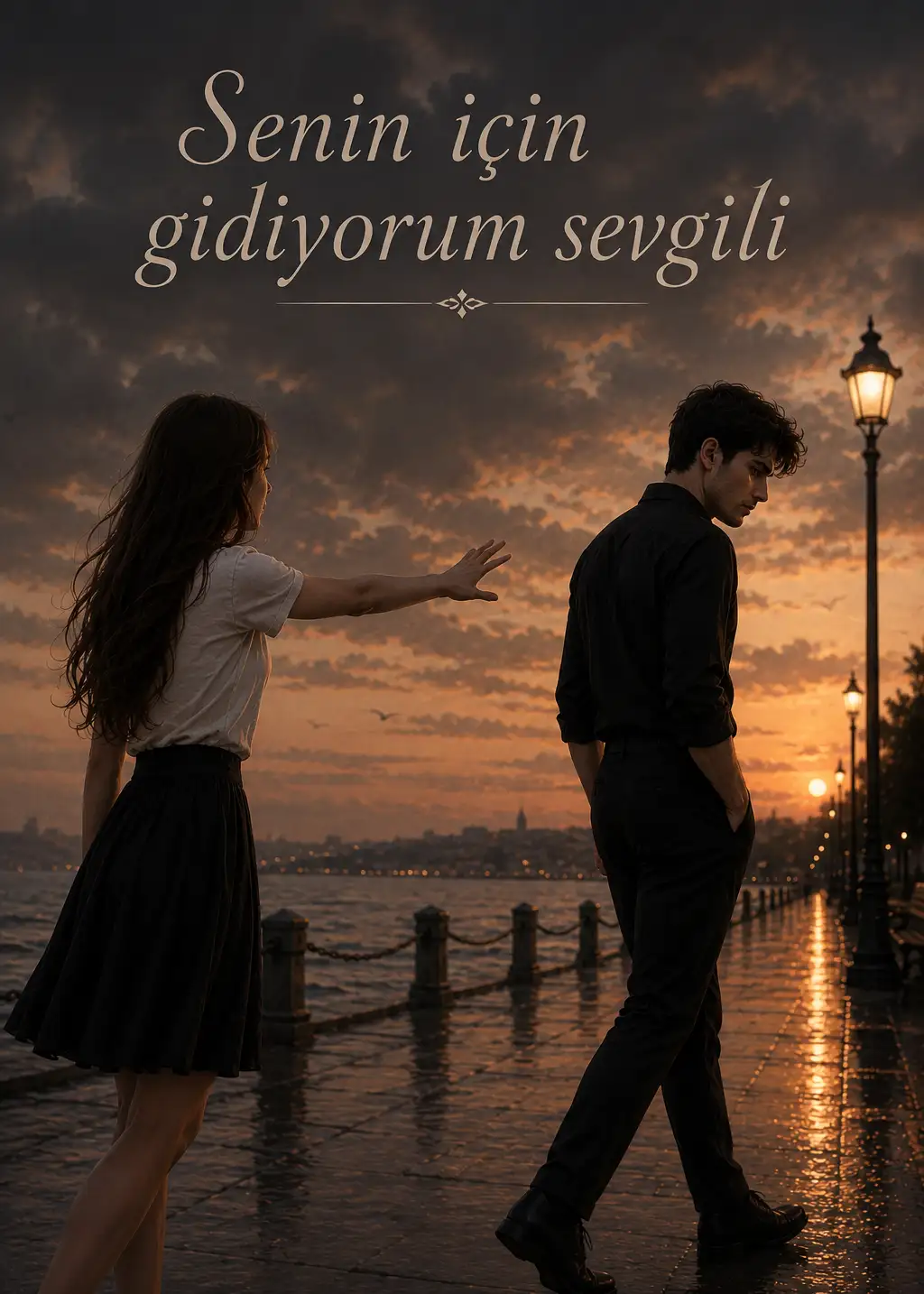 Senin için gidiyorum sevgili kitap kapağı