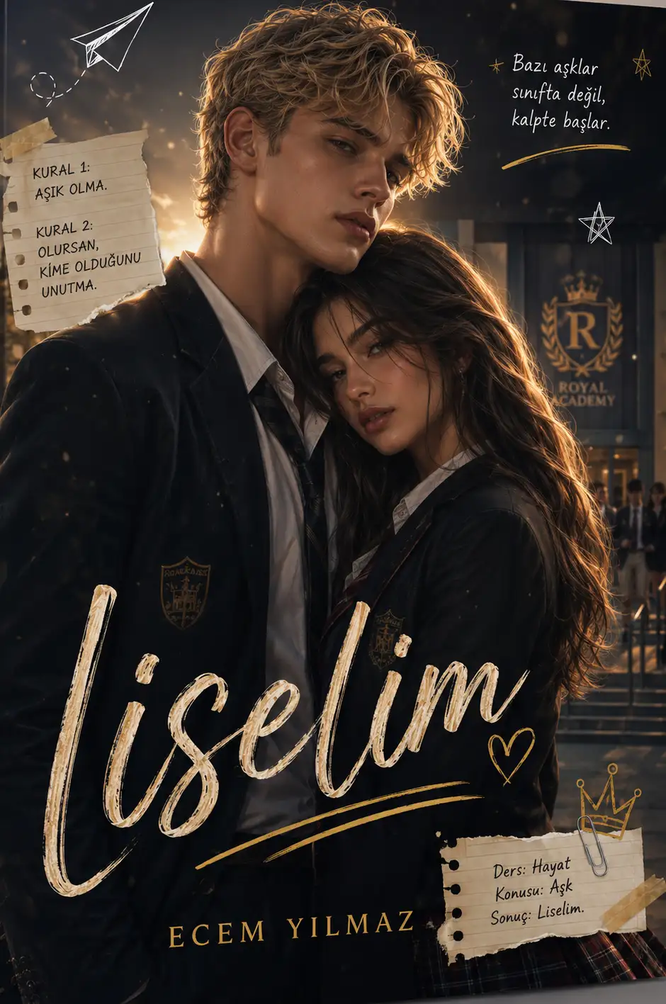 Liselim kitap kapağı