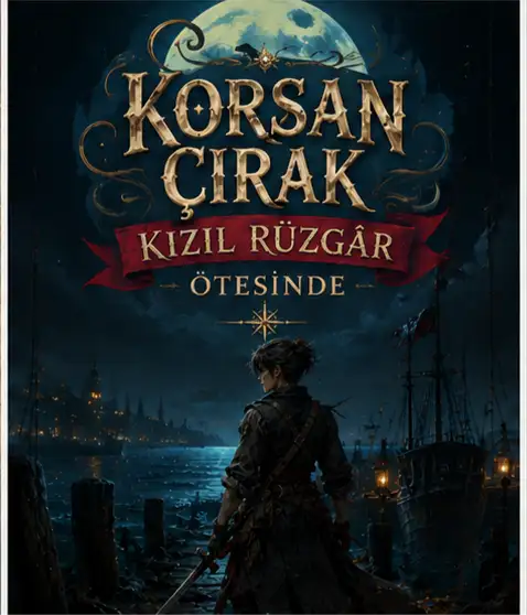 Korsan Çırak: Kızıl Rüzgar Ötesinde kitap kapağı