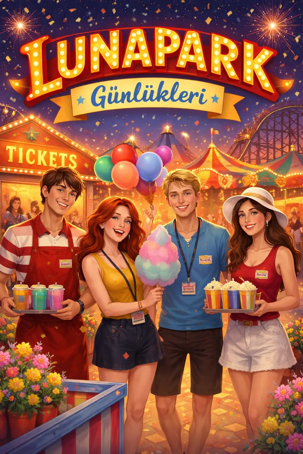 Lunapark günlükleri kitap kapağı