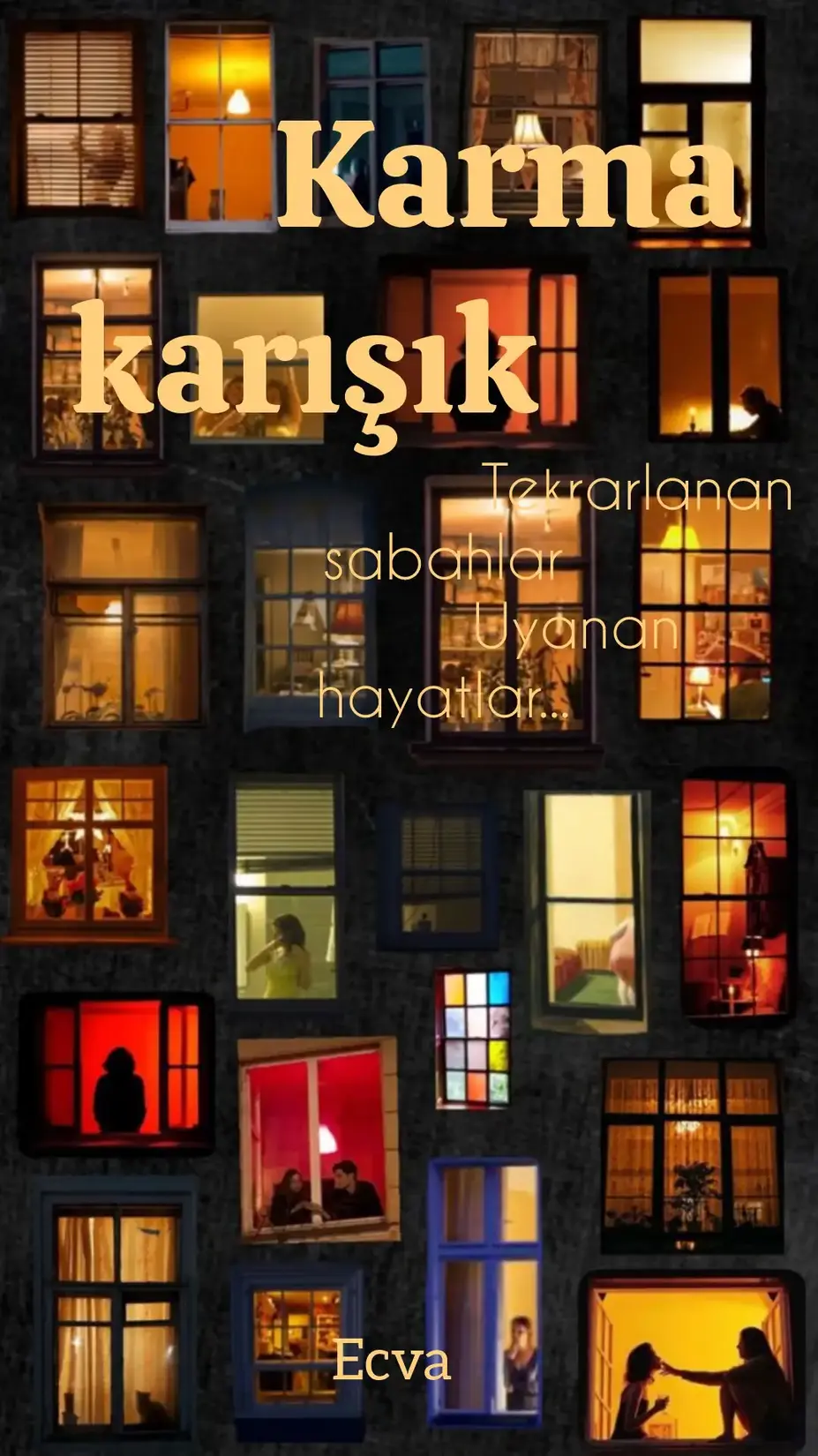 Karmakarışık kitap kapağı