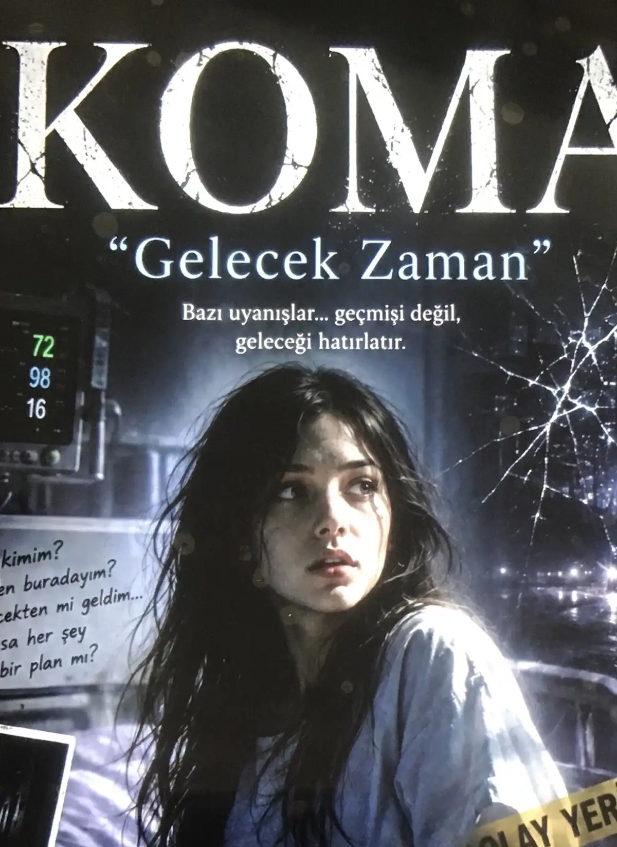 KOMA”GELECEK ZAMAN” kitap kapağı
