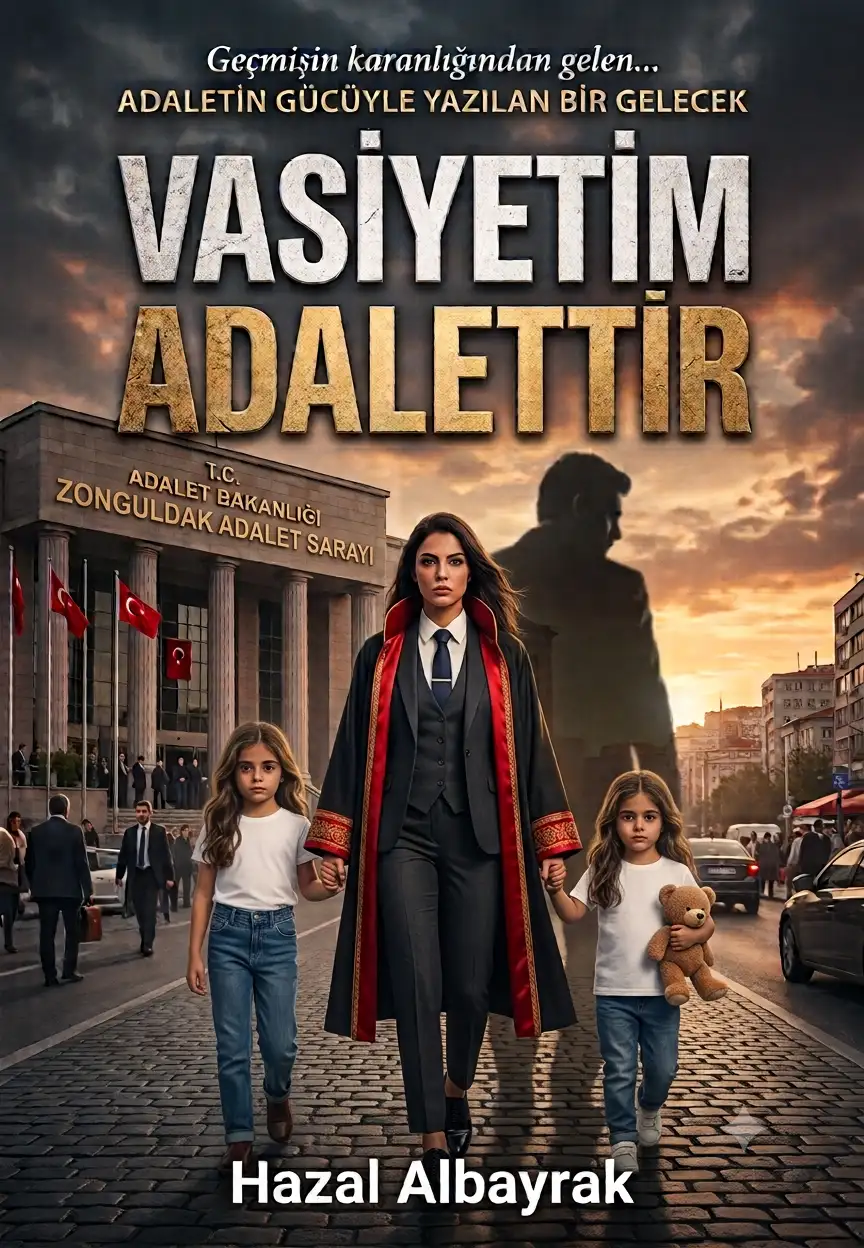 VASİYETİM ADALETTİR kitap kapağı