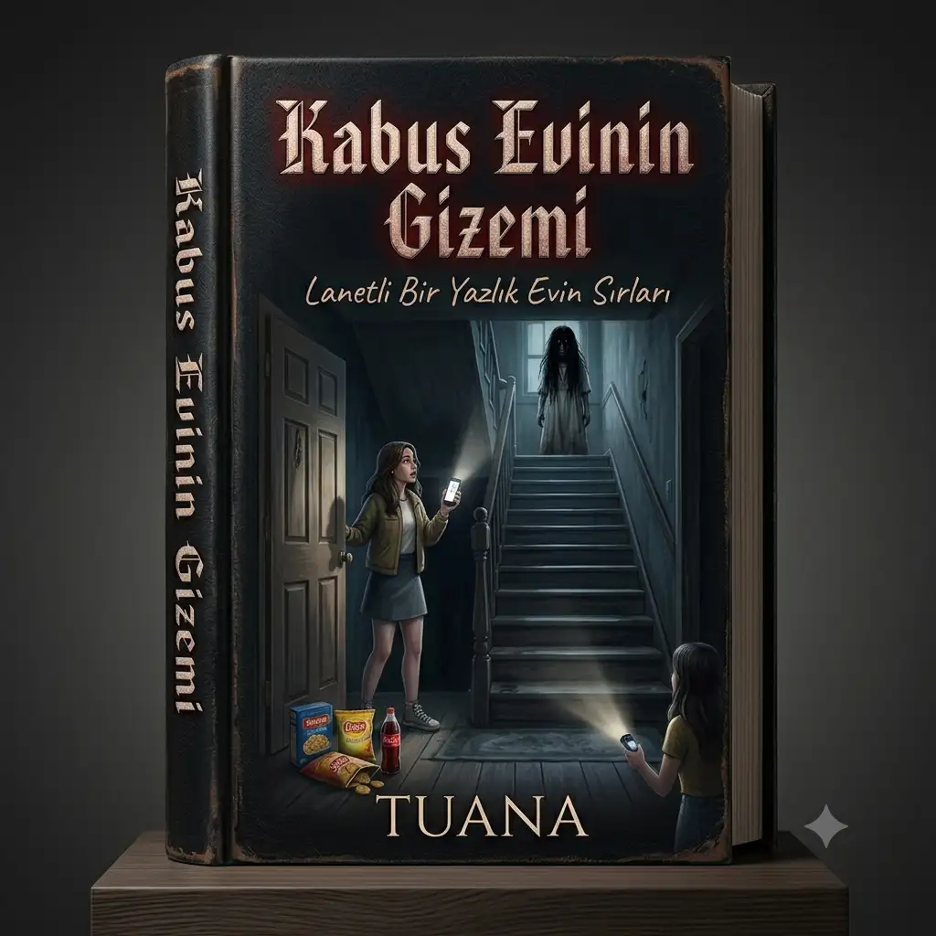 KABUS EVİNİN GİZEMİ kitap kapağı
