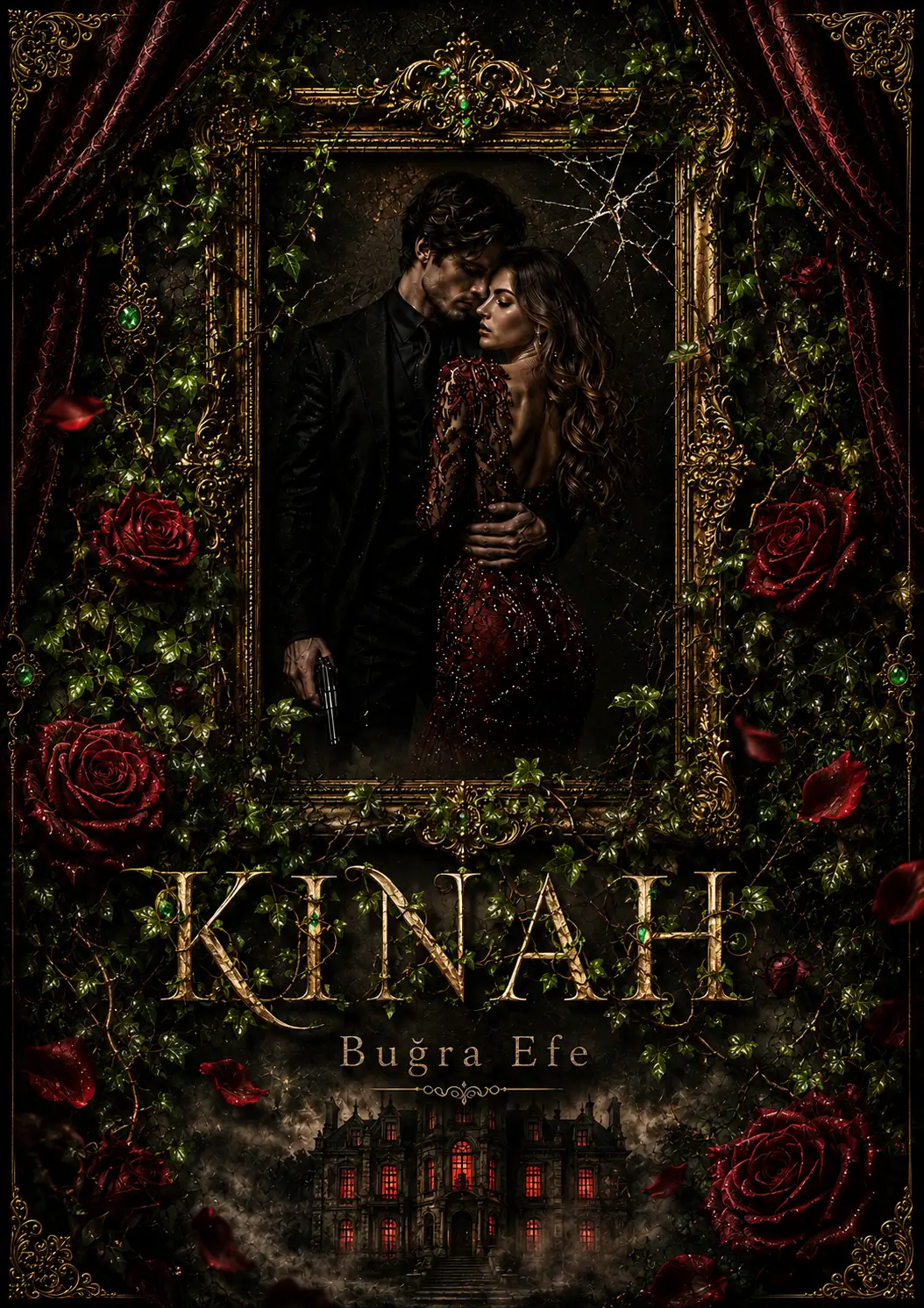 KİNAH Düşman Kalpler kitap kapağı