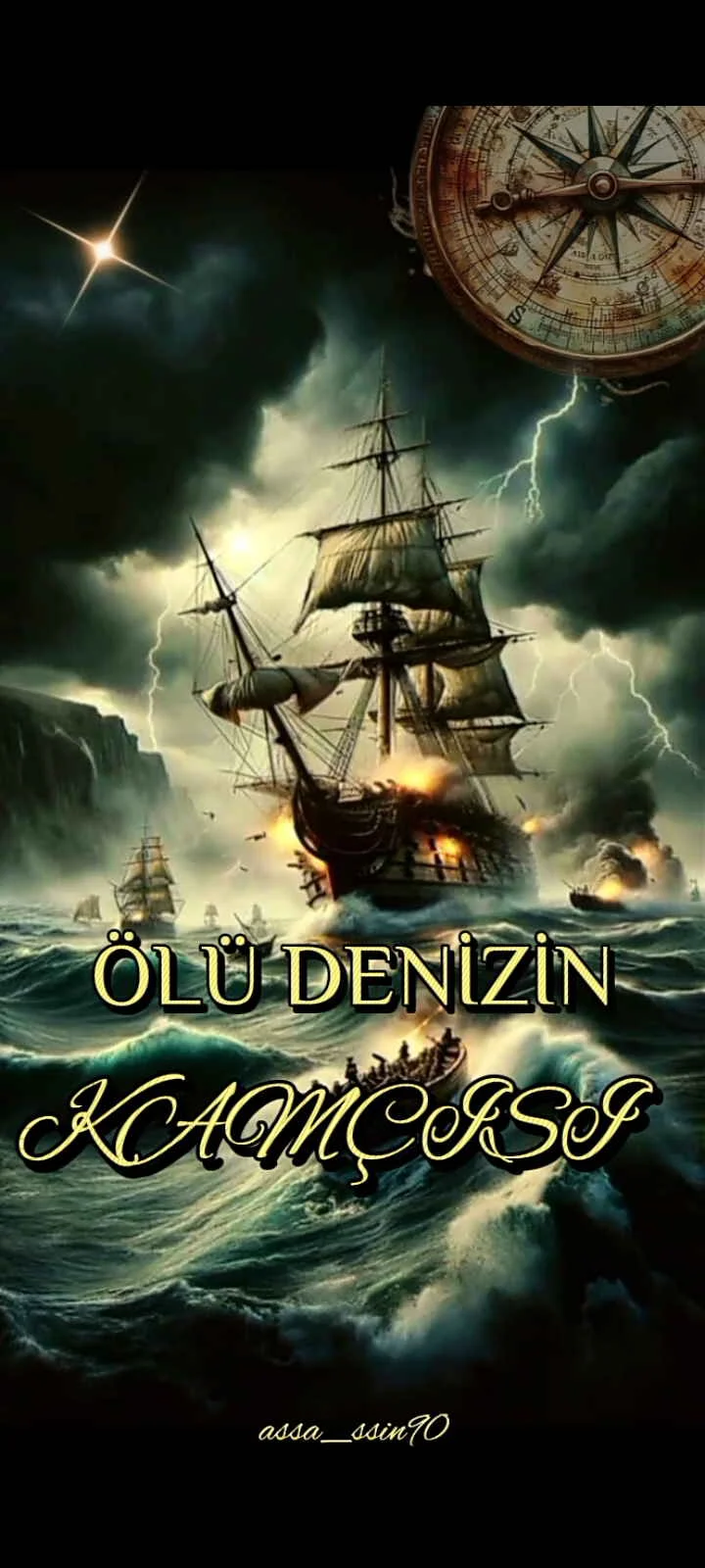 Ölü Denizin Kamçısı kitap kapağı