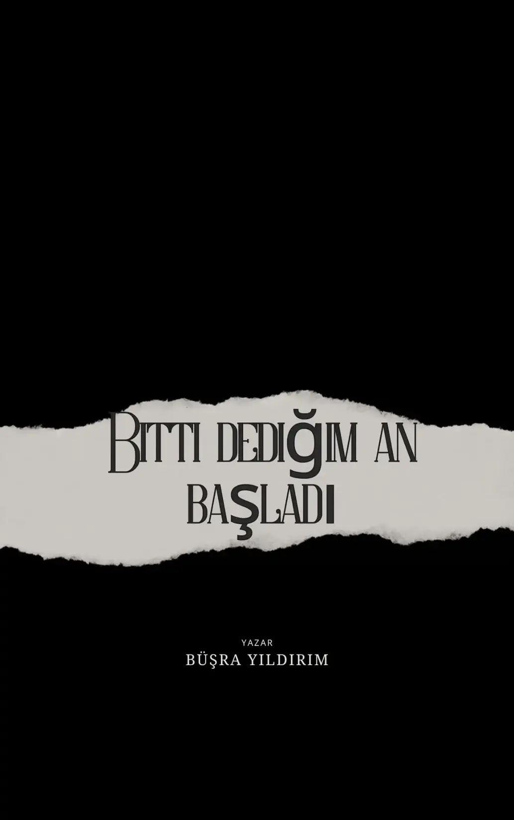 Bitti Dediğim An Başladı... kitap kapağı