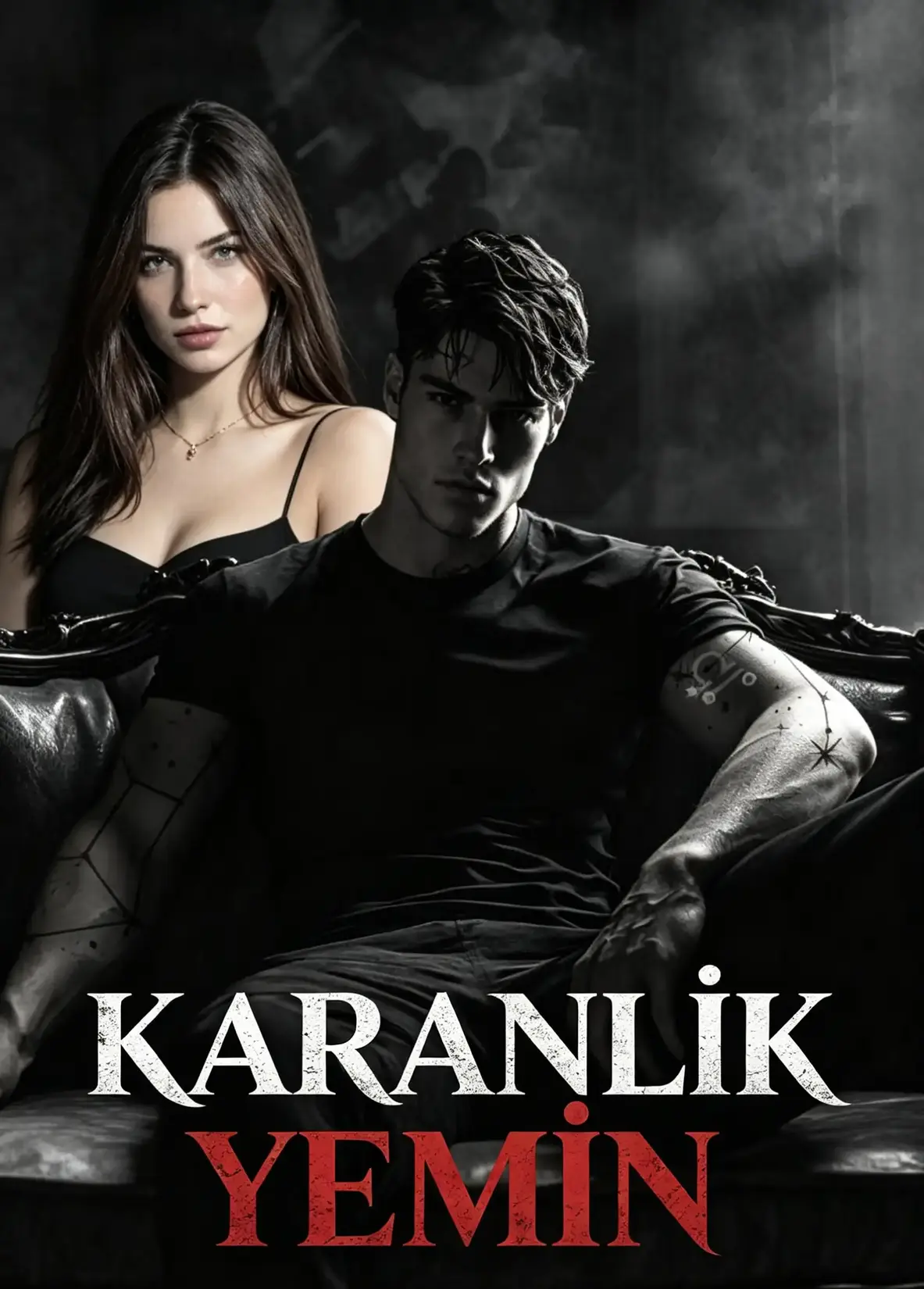 KARANLIK YEMİN'🖤 kitap kapağı
