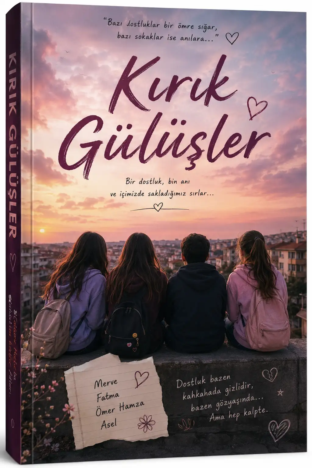 KIRIK GÜLÜŞLER kitap kapağı
