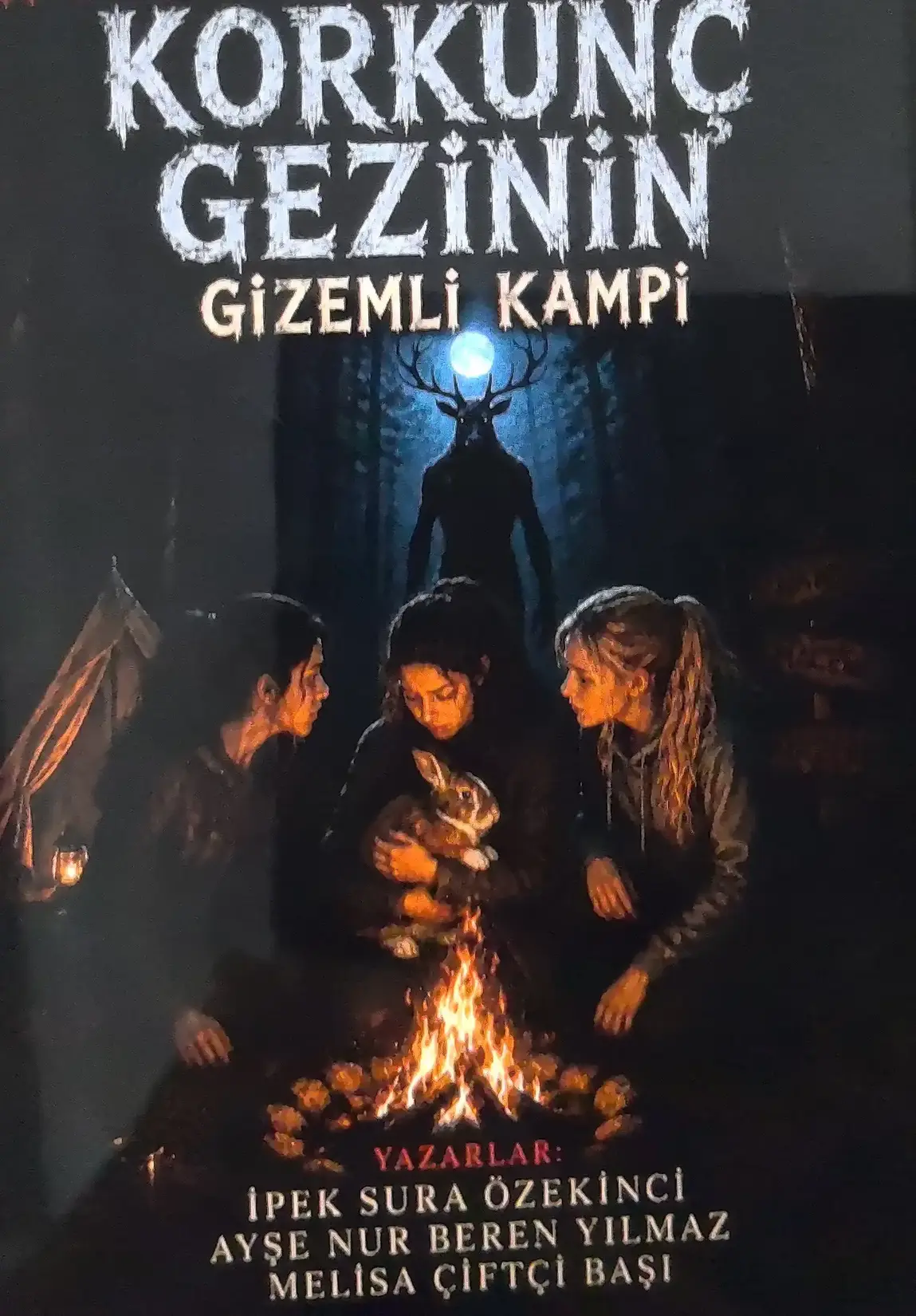 Korkunç gezinin Gizemli Kampı kitap kapağı