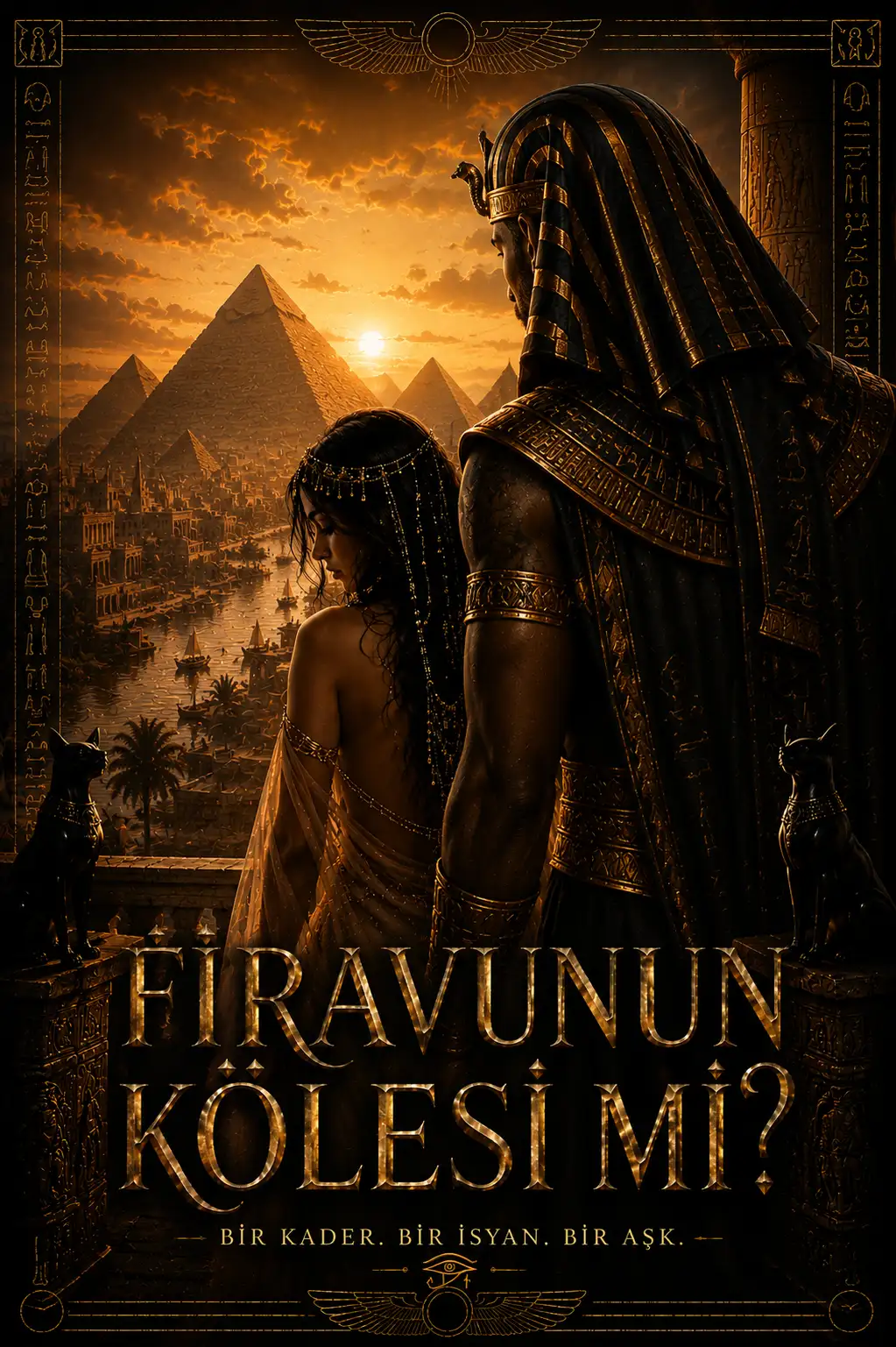 Firavunun kölesi mi? kitap kapağı