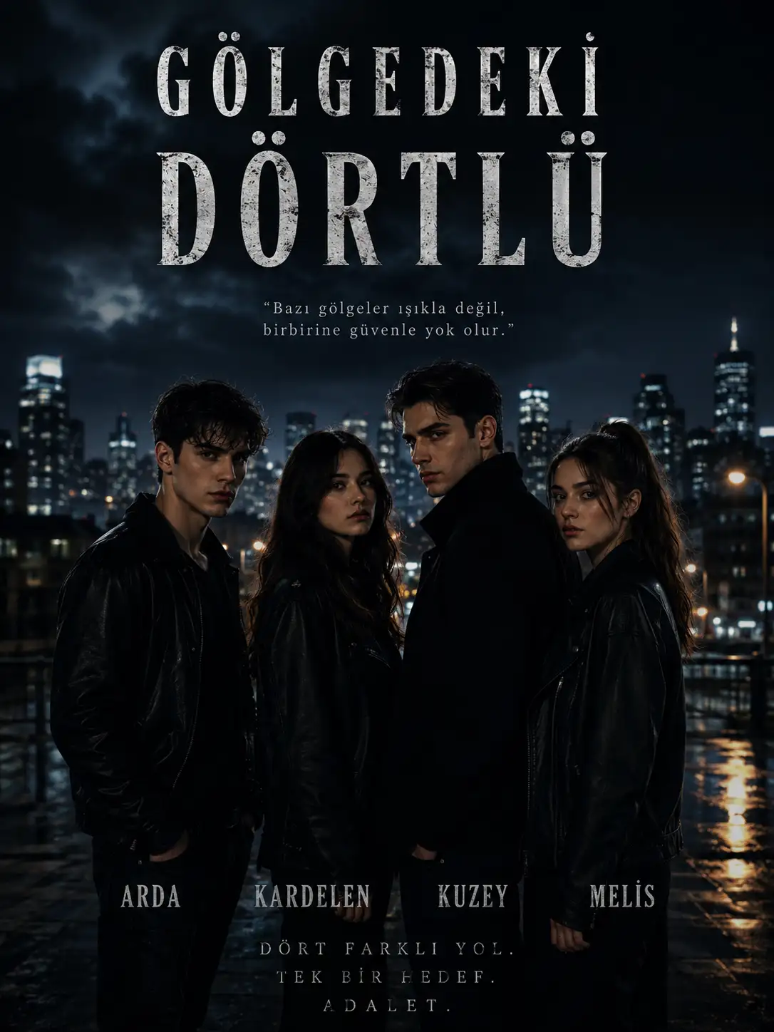 Gölgedeki Dörtlü — Yazar Hanım