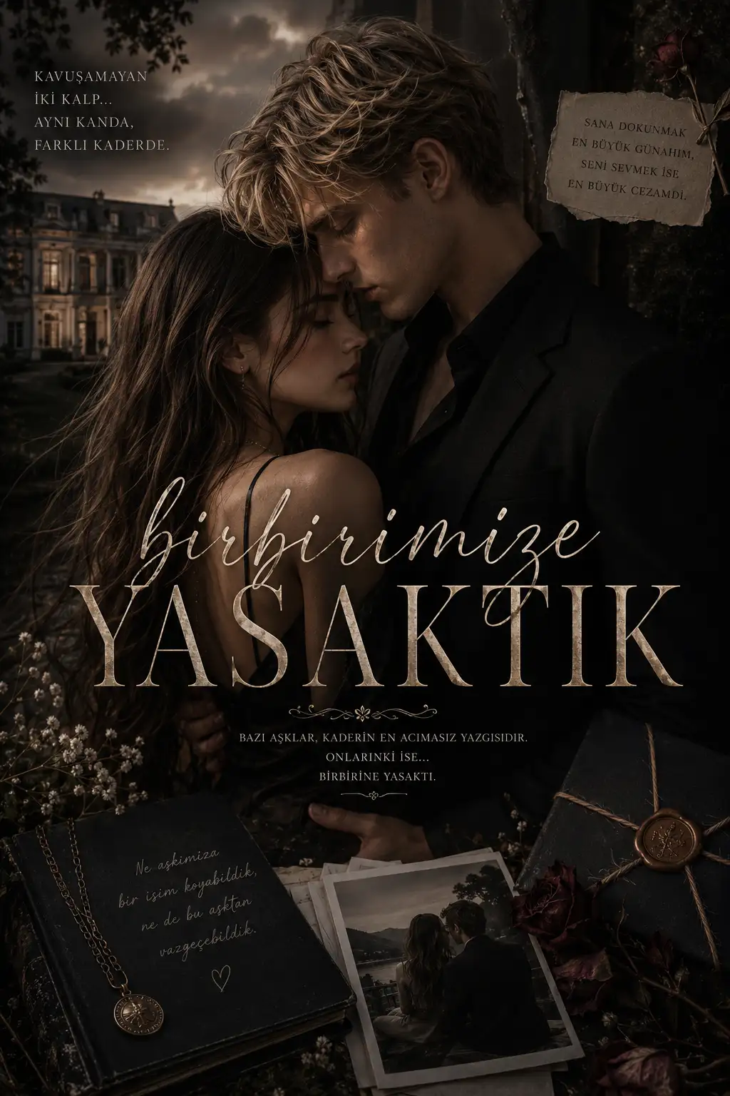 Birbirimize yasaktık kitap kapağı