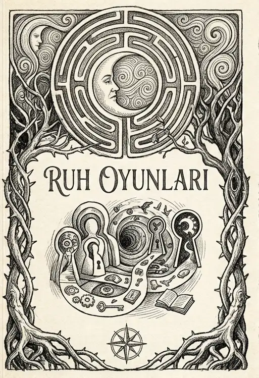 Ruh oyunları by ezoli kitap kapağı