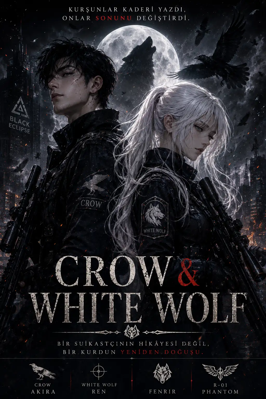 CROW & WHITE WOLF — Nova Takasugi