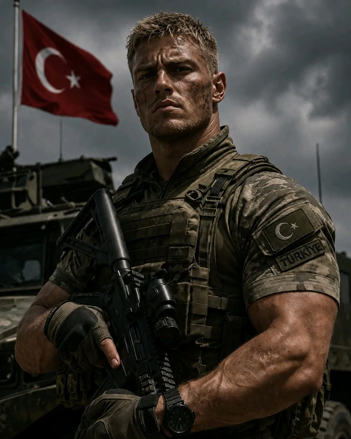 Kıdemli Üsteğmen Demir Kurt karakter görseli