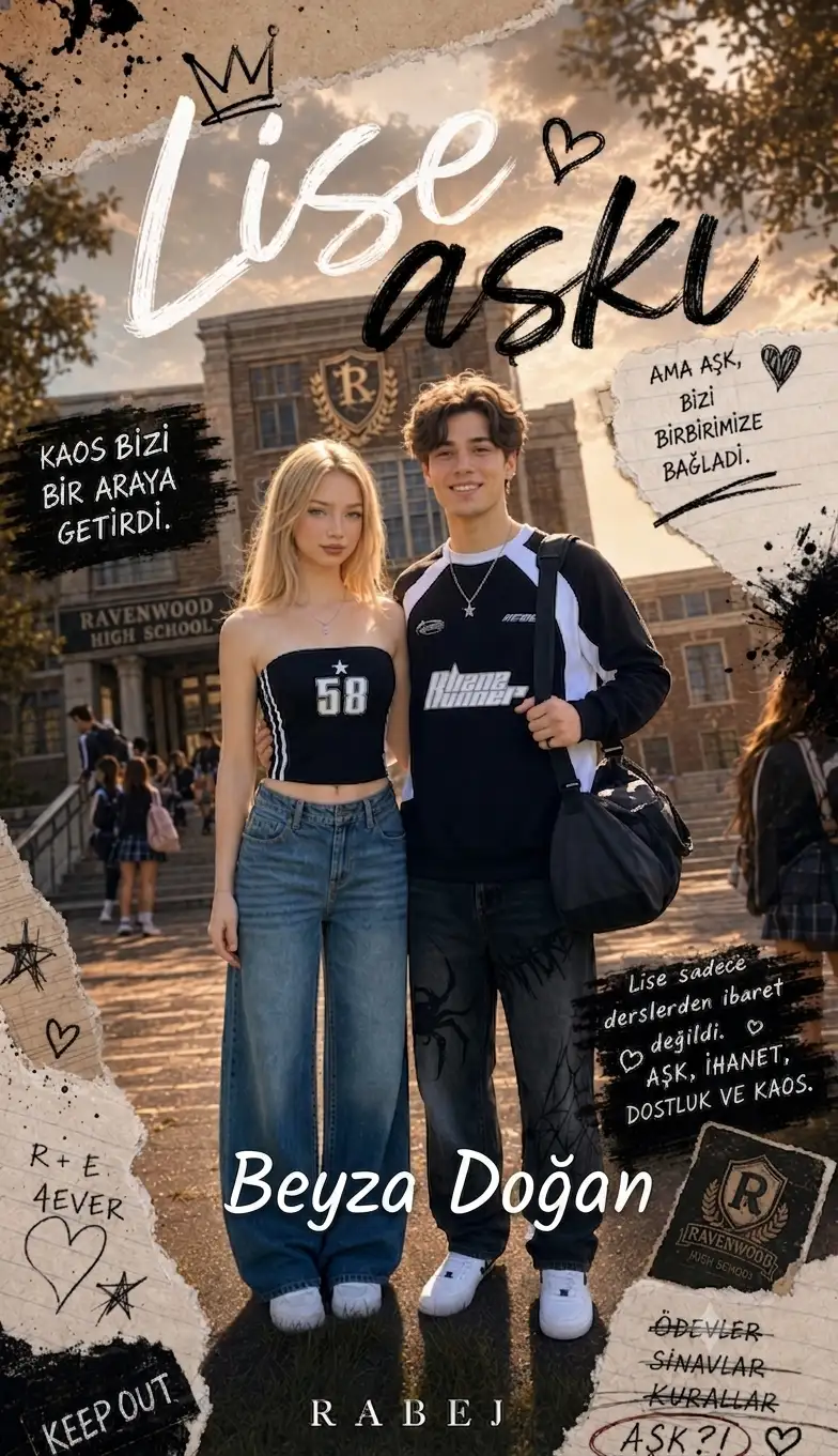 Lise aşkı kitap kapağı