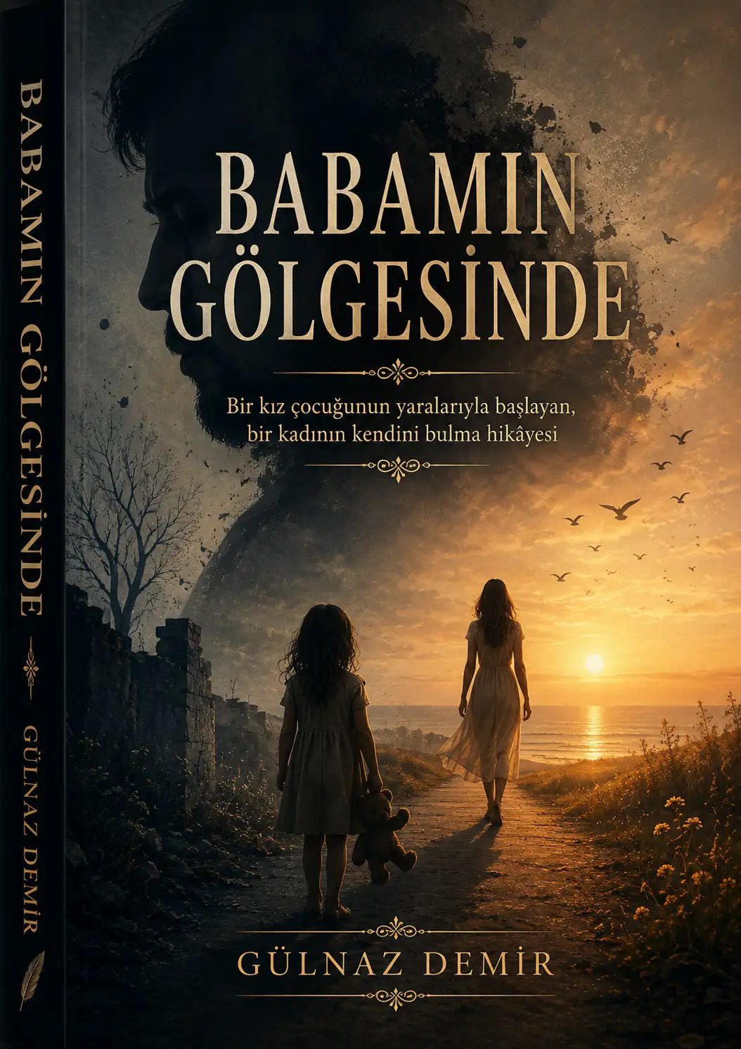 BABAMIN GÖLGESİNDE kitap kapağı