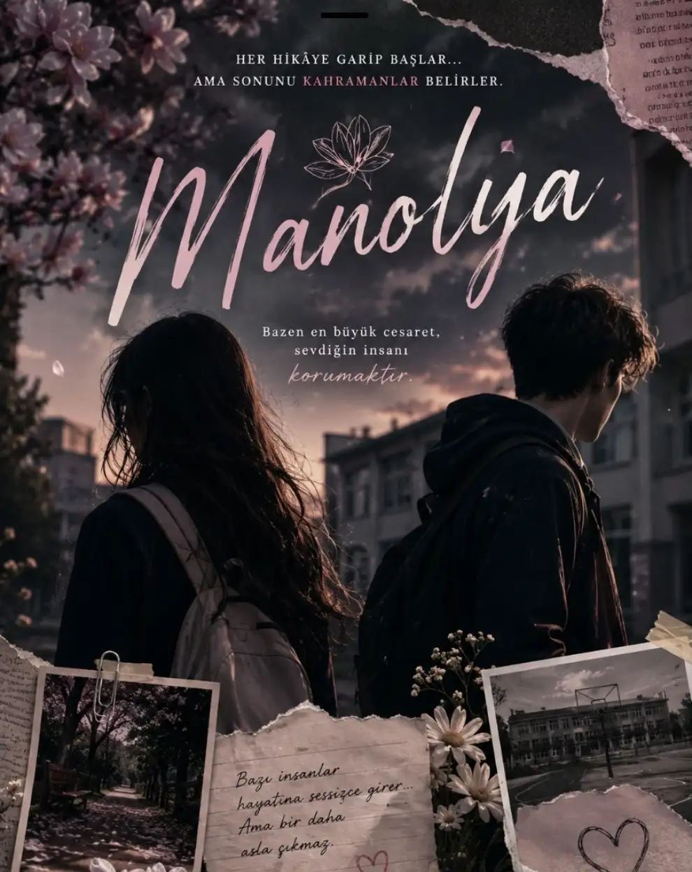 Manolya kitap kapağı