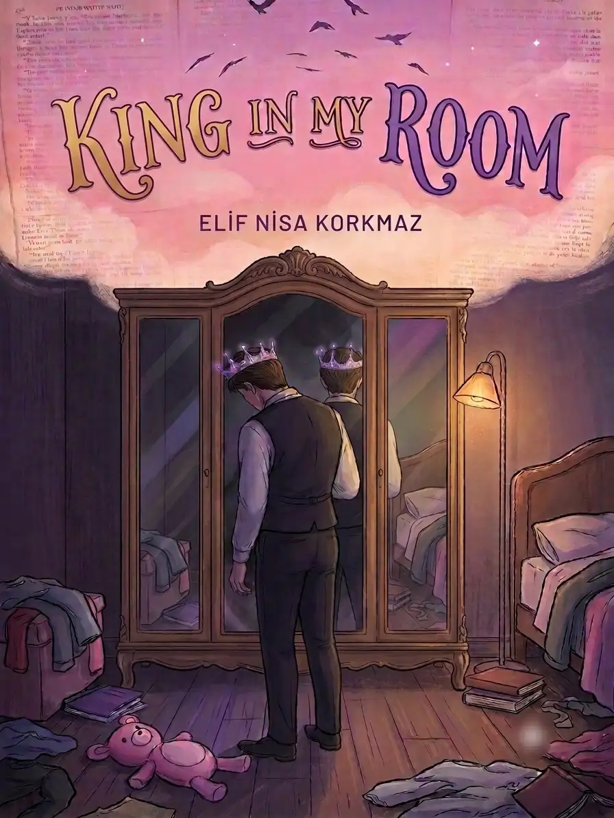 KING IN MY ROOM kitap kapağı