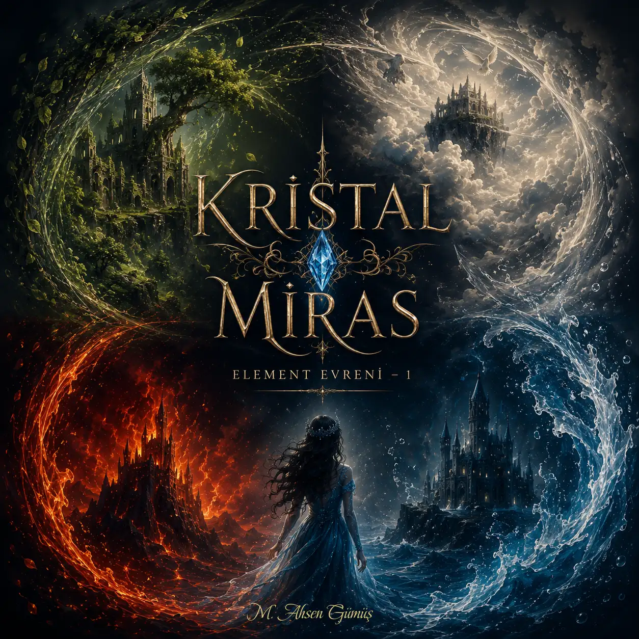 Kristal mirası — ahsen meva gümüş