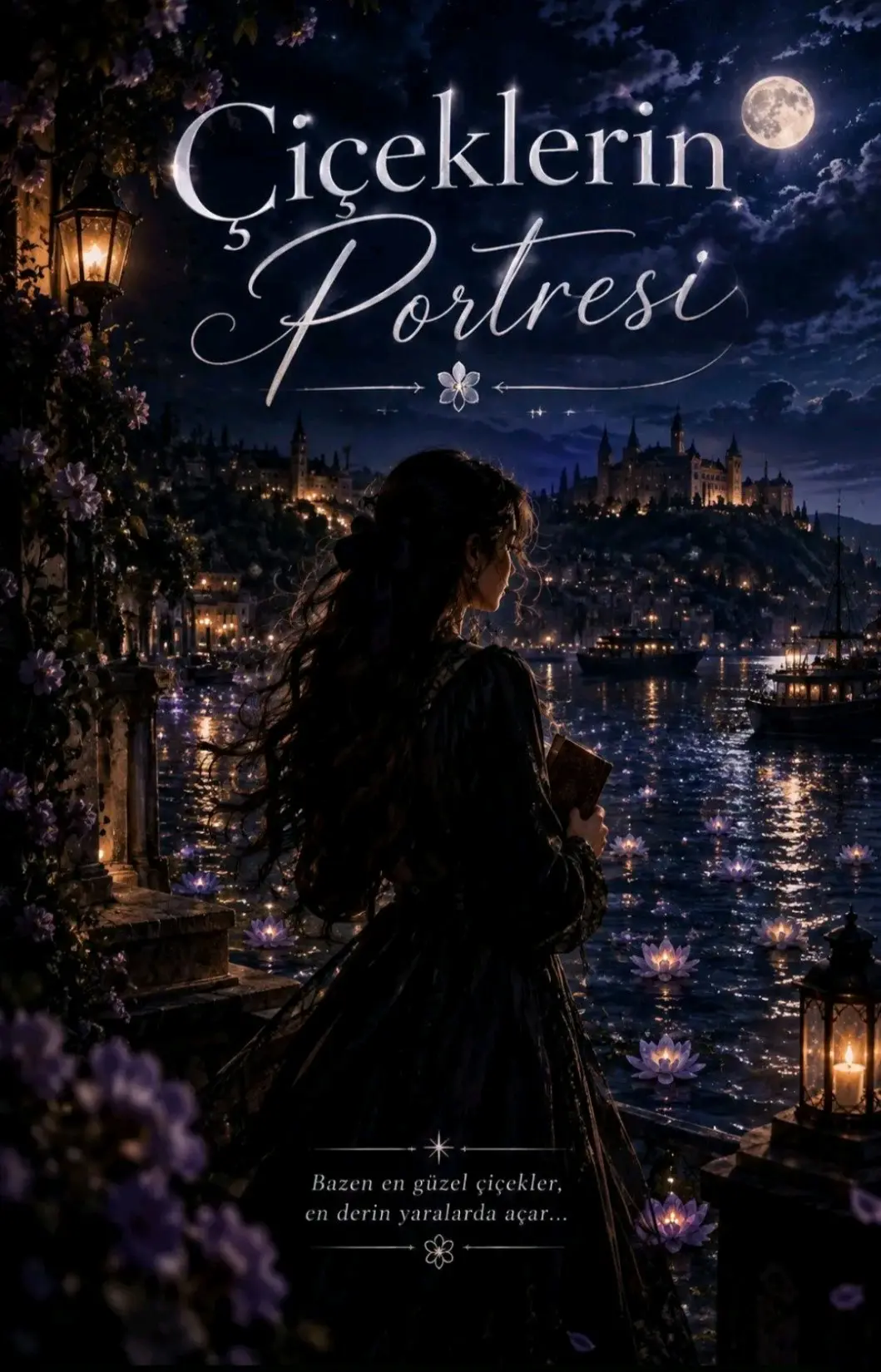 Çiçeklerin Portresi kitap kapağı
