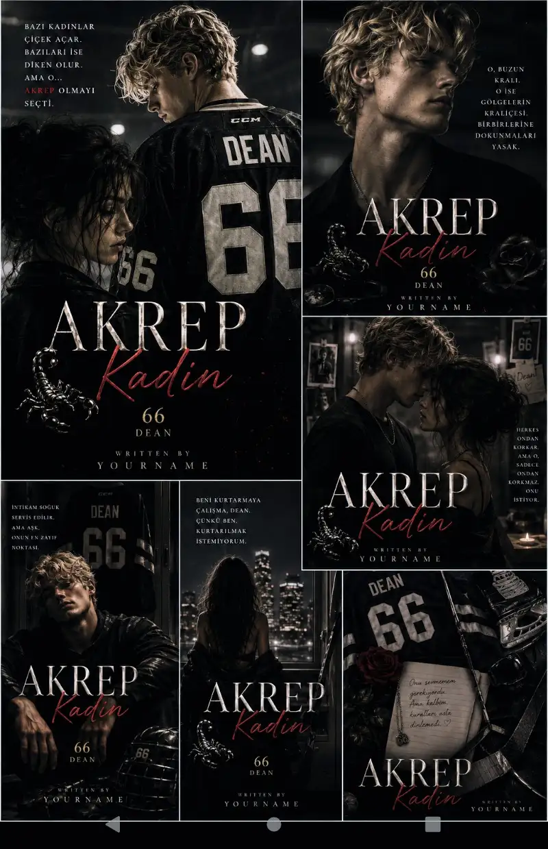 🦂 AKREP KADIN🦂 kitap kapağı