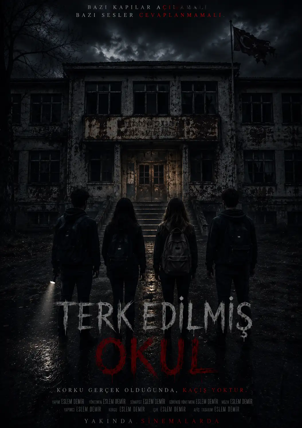Terk edilmiş okul — Eslem Demir