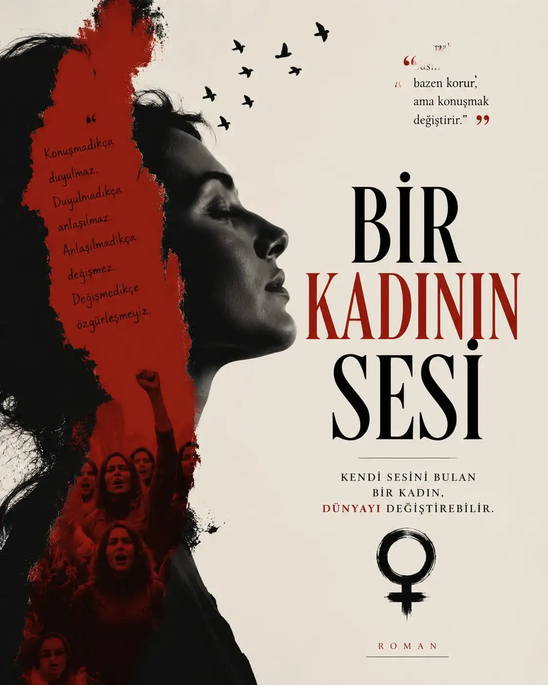 BİR KADININ SESİ kitap kapağı