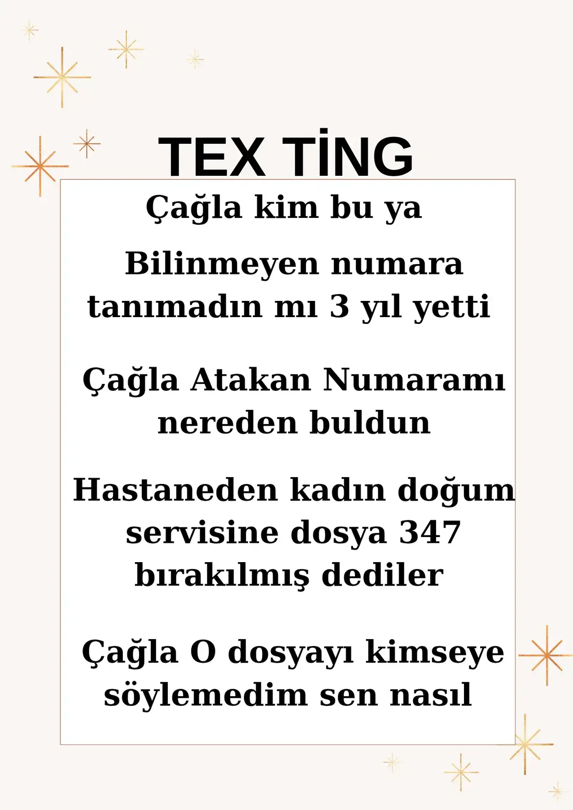 Tex ting kitap kapağı