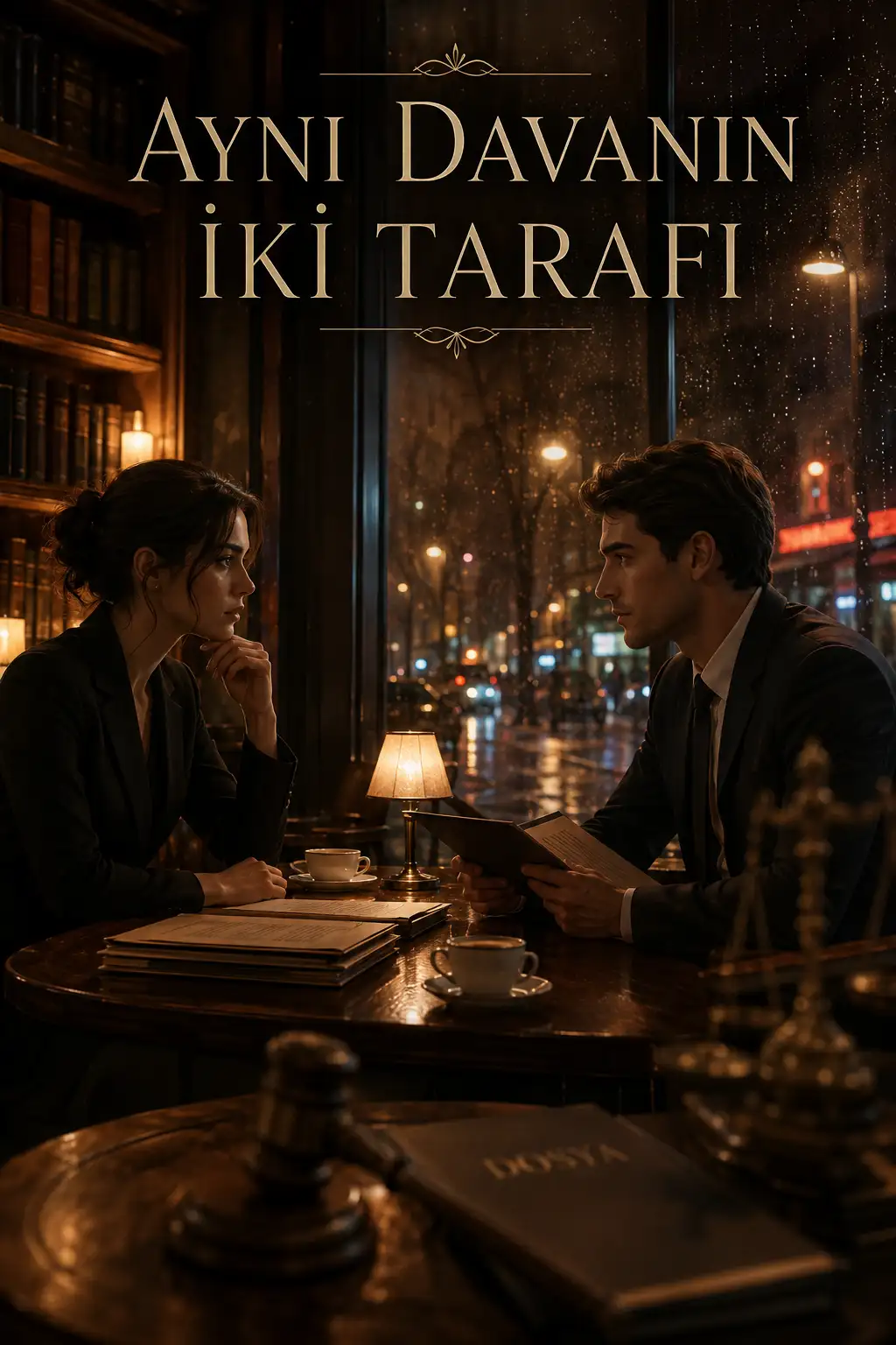 aynı davanın iki tarafı kitap kapağı