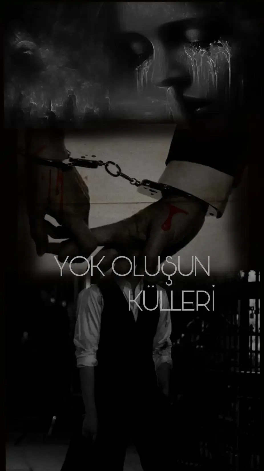 Yok oluşun külleri kitap kapağı