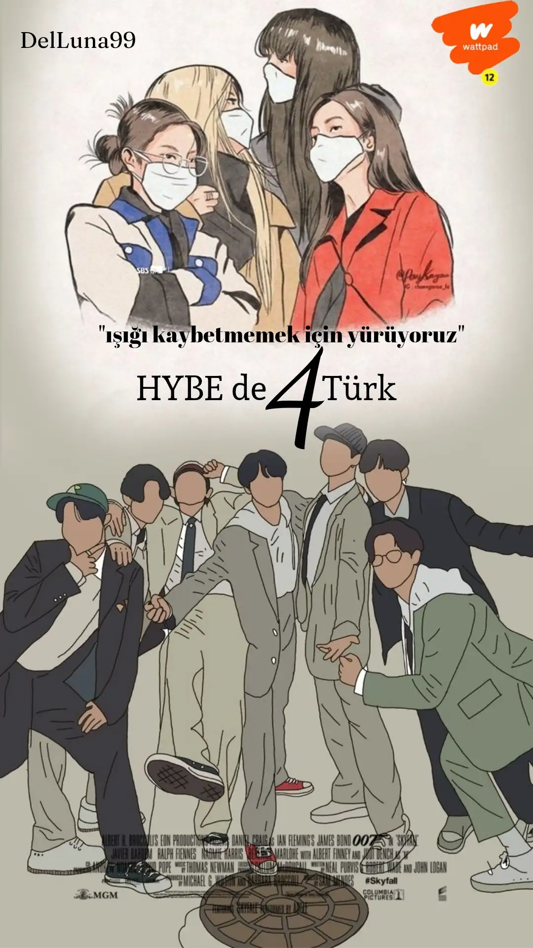 HYBE'de 4 Türk — .....Melek ...