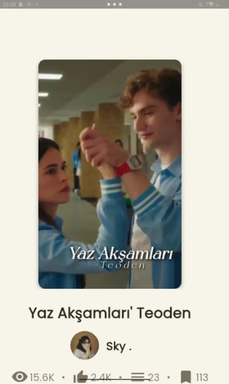 Yaz akşamları kitap kapağı