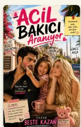 Acil bakıcı araniyor kitap kapağı