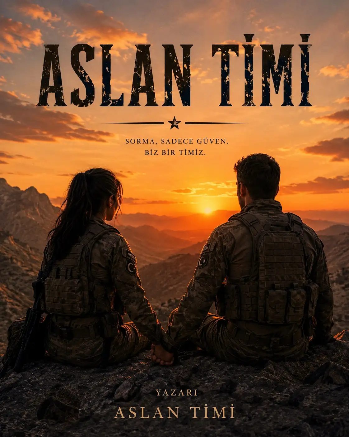 Aslan timi kitap kapağı