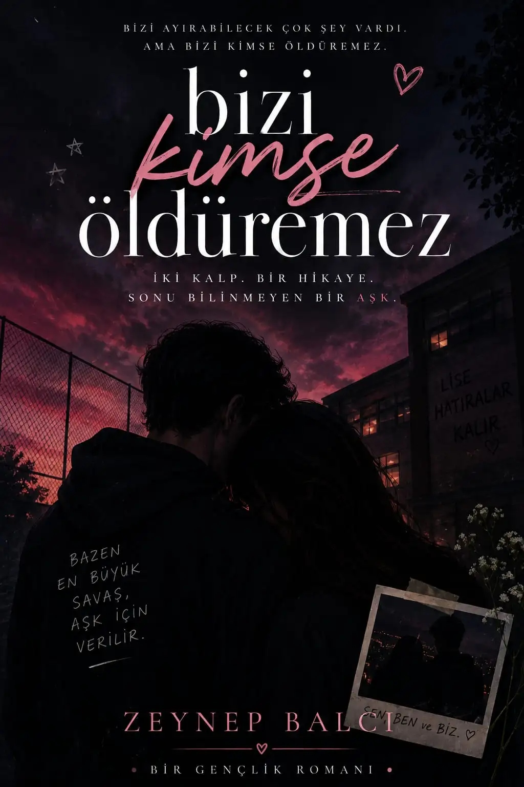 Bizi kimse öldüremez kitap kapağı